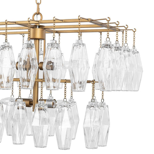 Classic Home - Tressia Chandelier - Brass - 56004272 veiw 2