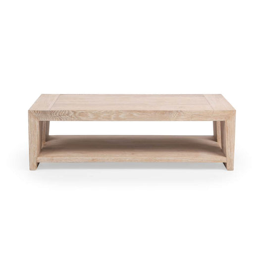 Classic Home - Troy Reclaimed Oak 60in Coffee Table Aged Cream - 51031525 veiw 2