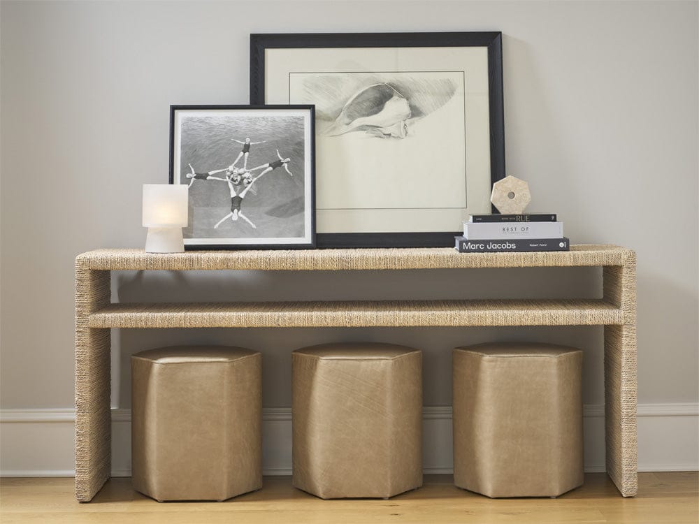 Coastal Living - Abaca Console - Natural Tan - U533826 view 4