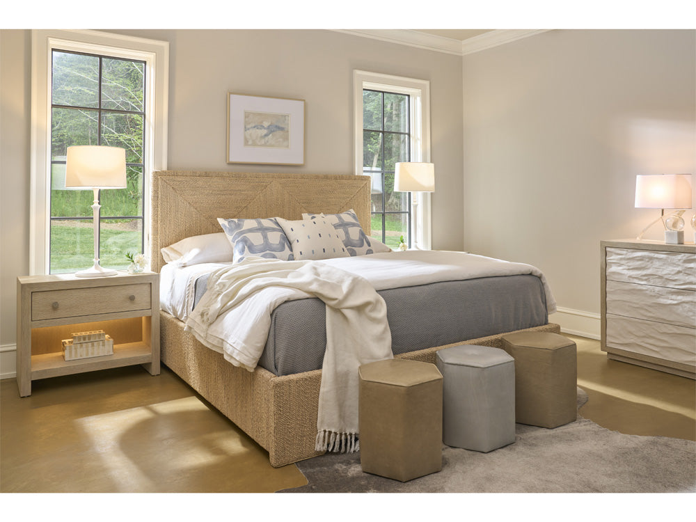 Coastal Living - Abaca Woven Bed King - Natural Oak - U533225B view 4