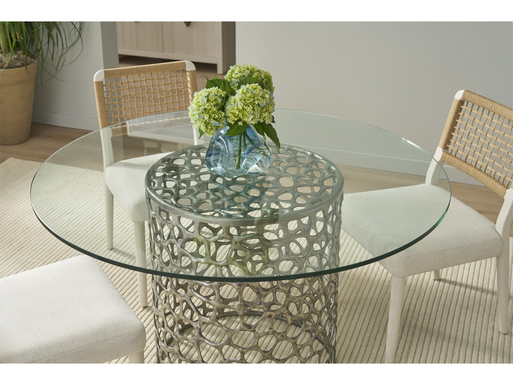 Coastal Living - Coral Dining Table 54 - Antique Nickel - U533656N-54 view 5