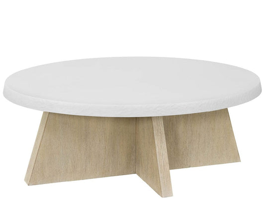 Coastal Living - Dockside Cocktail Table - Dockside Tan and Shoreline White - U533808 view 2