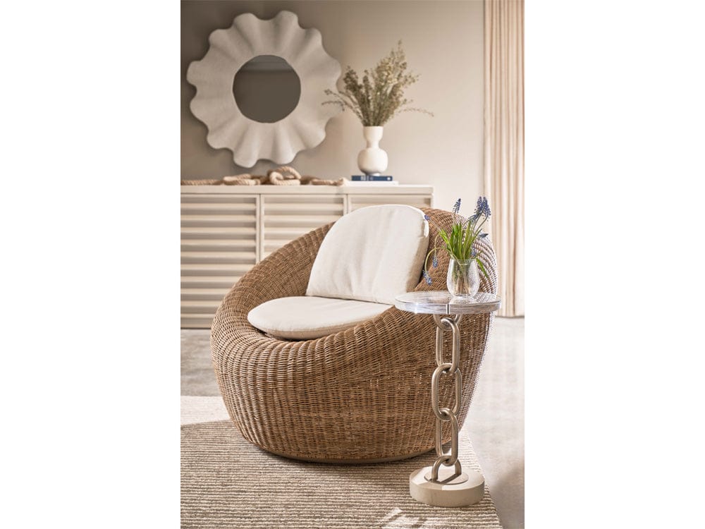 Coastal Living - Link Accent Table - White and Gray - U533817 view 3