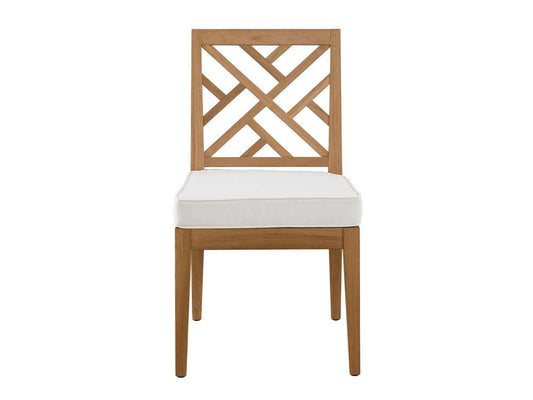 Coastal Living Outdoor - Chesapeak Fret Back Side Chair - U012624 veiw 2