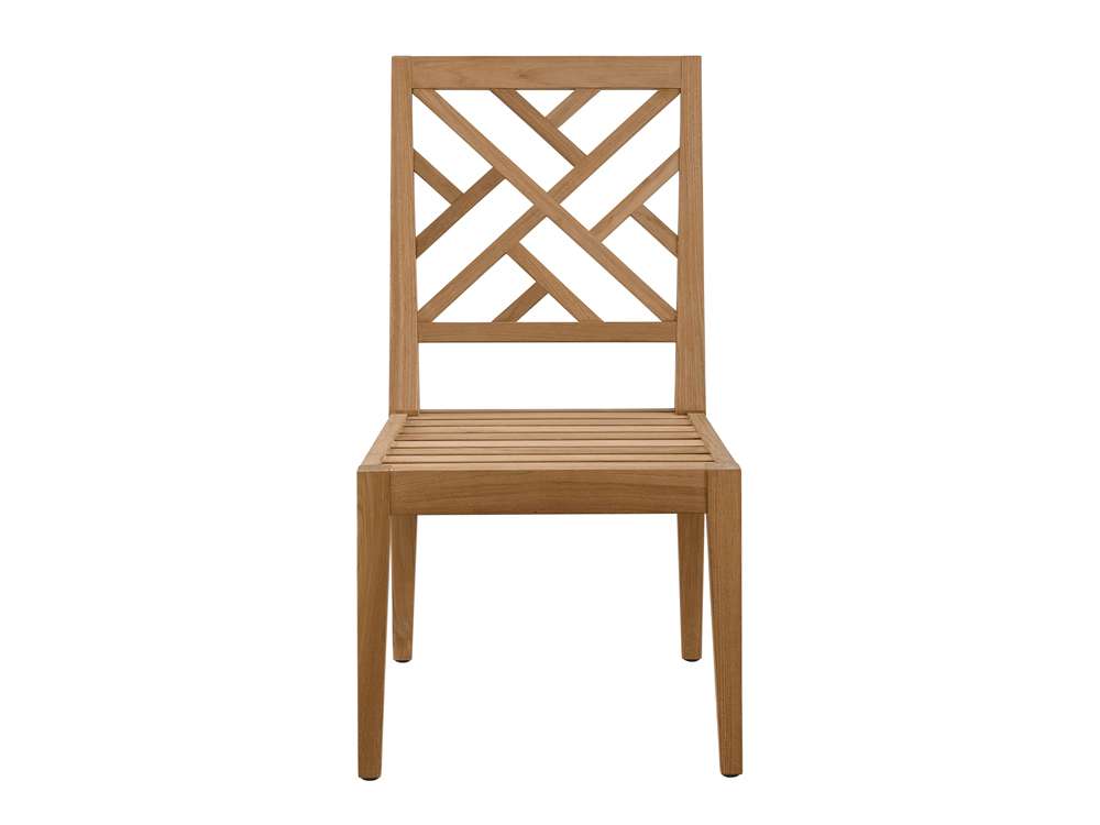 Coastal Living Outdoor - Chesapeak Fret Back Side Chair - U012624 veiw 4