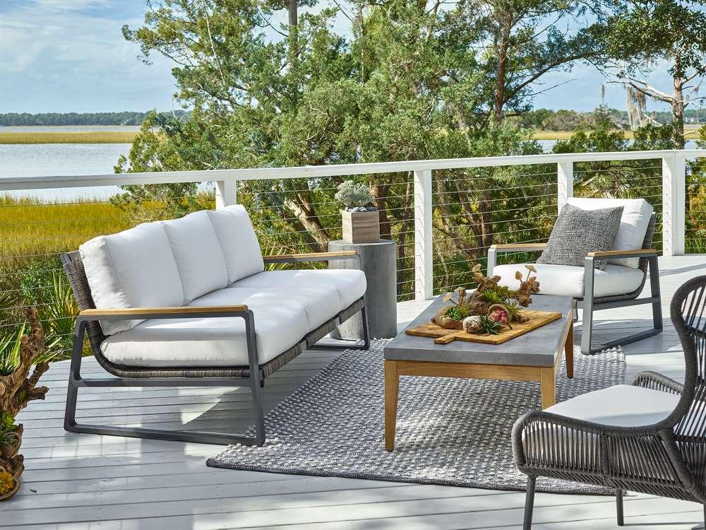 Coastal Living Outdoor - San Clemente Sofa - U012940 veiw 3