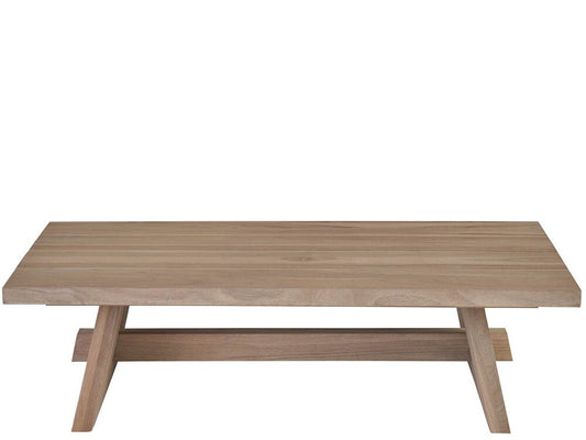 Coastal Living Outdoor - Saratoga Rectangle Cocktail Table - Warm Weathered Teak - U423810 veiw 2