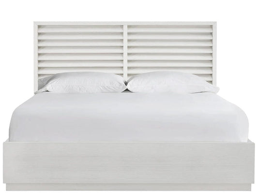 Coastal Living - Shoreline Panel Bed King - White Pine - U533A260B view 2