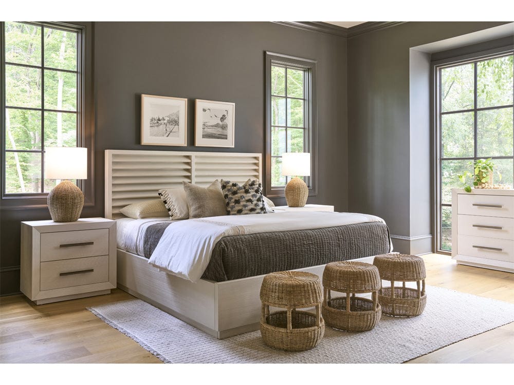 Coastal Living - Shoreline Panel Bed Queen - White Pine - U533A250B view 7