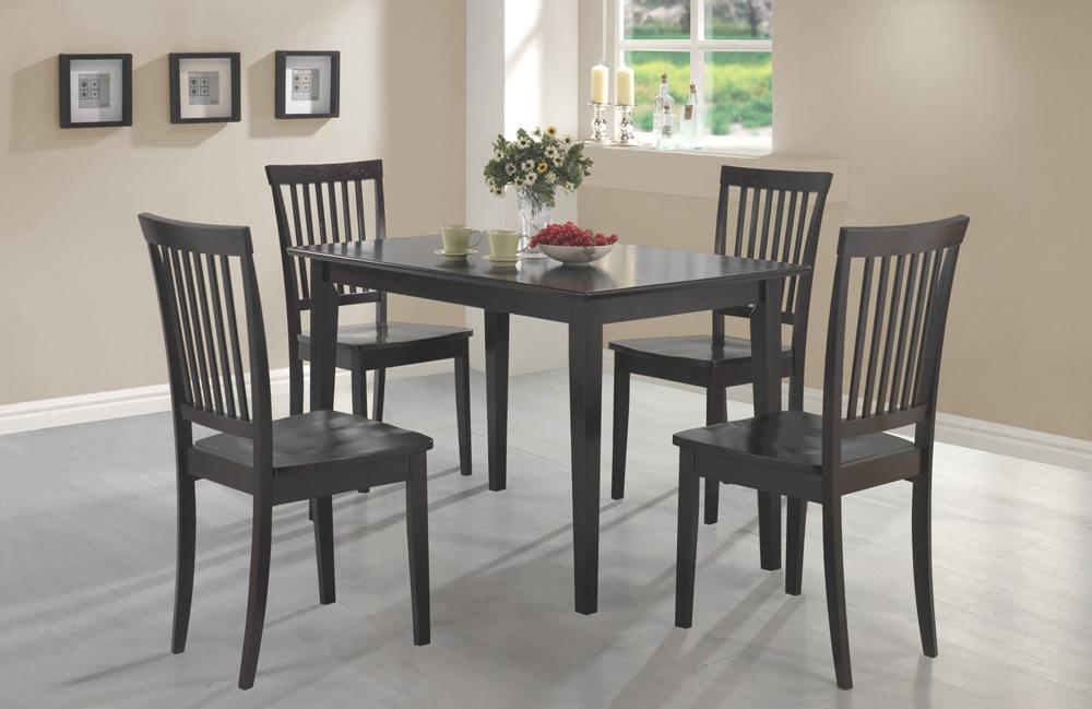 Coaster - Gomez 5 Pc Dining Set in Cappuccino Finish - 150152 veiw 1