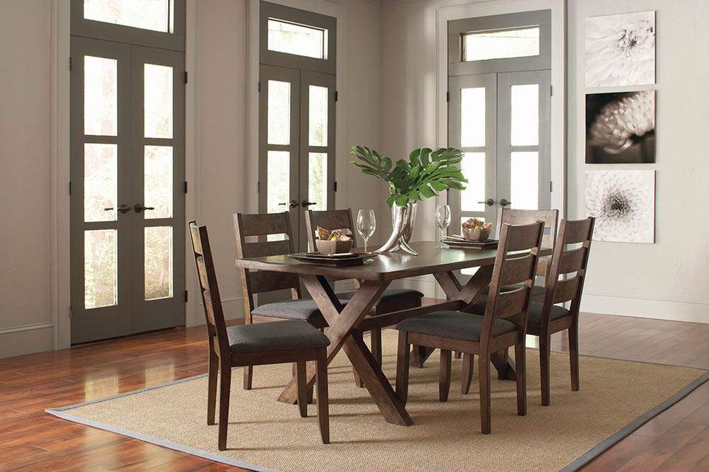 Coaster - Alston 7Pc Dining Set - 106381-S7 veiw 1