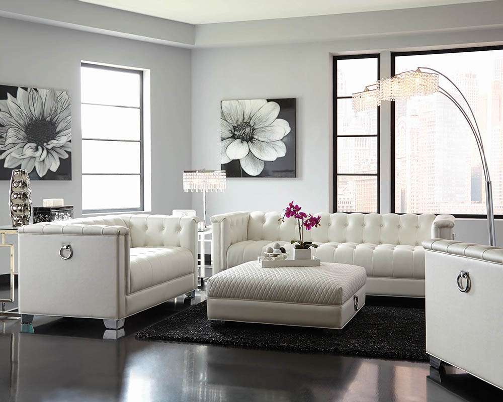 Coaster - Chaviano 3 Pc (Sofa + Love+ Chair) - 505391-S3 veiw 2