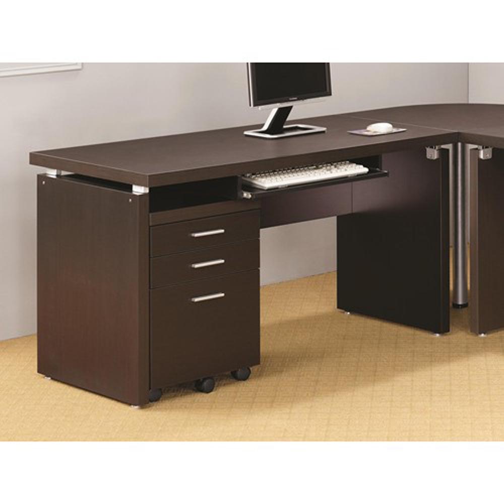 Coaster - Skylar Computer Desk (Cappuccino) - 800891 veiw 2