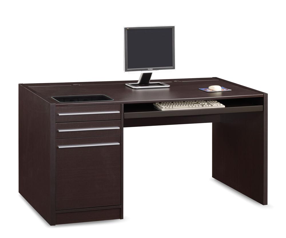 Coaster - Halston Connect - It Desk (Cappuccino) - 800982 veiw 1