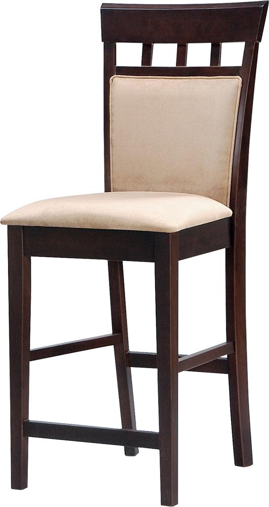 Coaster - Gabriel Counter Height Stool (Cappuccino/F) (Set of 2) - 100219 veiw 1