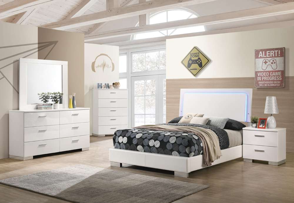 Coaster - Felicity Bedroom Set - 203500F-S4 veiw 1