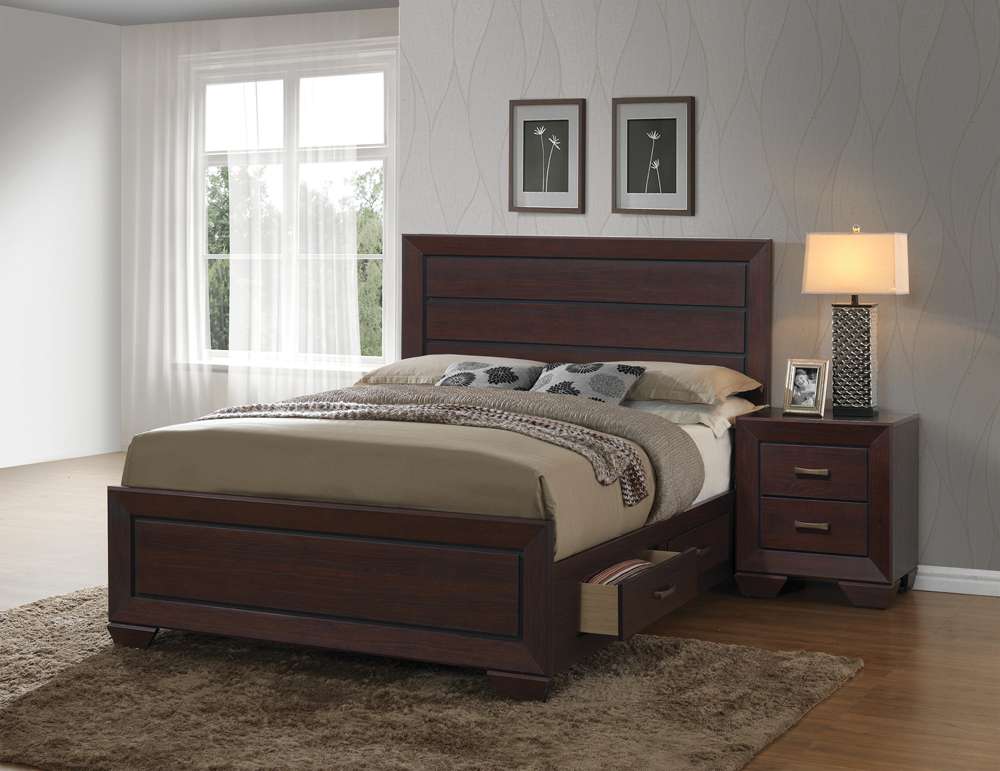 Coaster - Kauffman Fenbrook C King Bed - 204390KW veiw 2