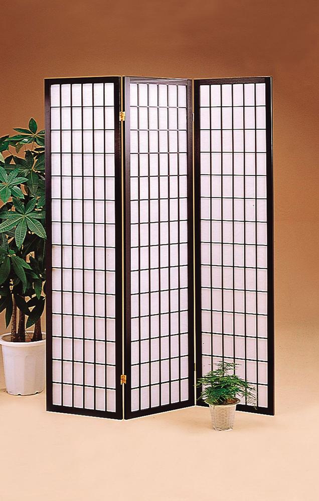 Coaster - Carrie Folding Screen (Black) - 4622 veiw 1