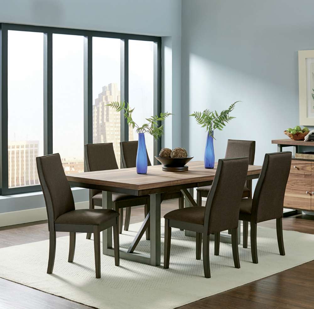 Coaster - Spring Creek 7Pc Set (Tbl+6Side) - 106581-S7 veiw 1