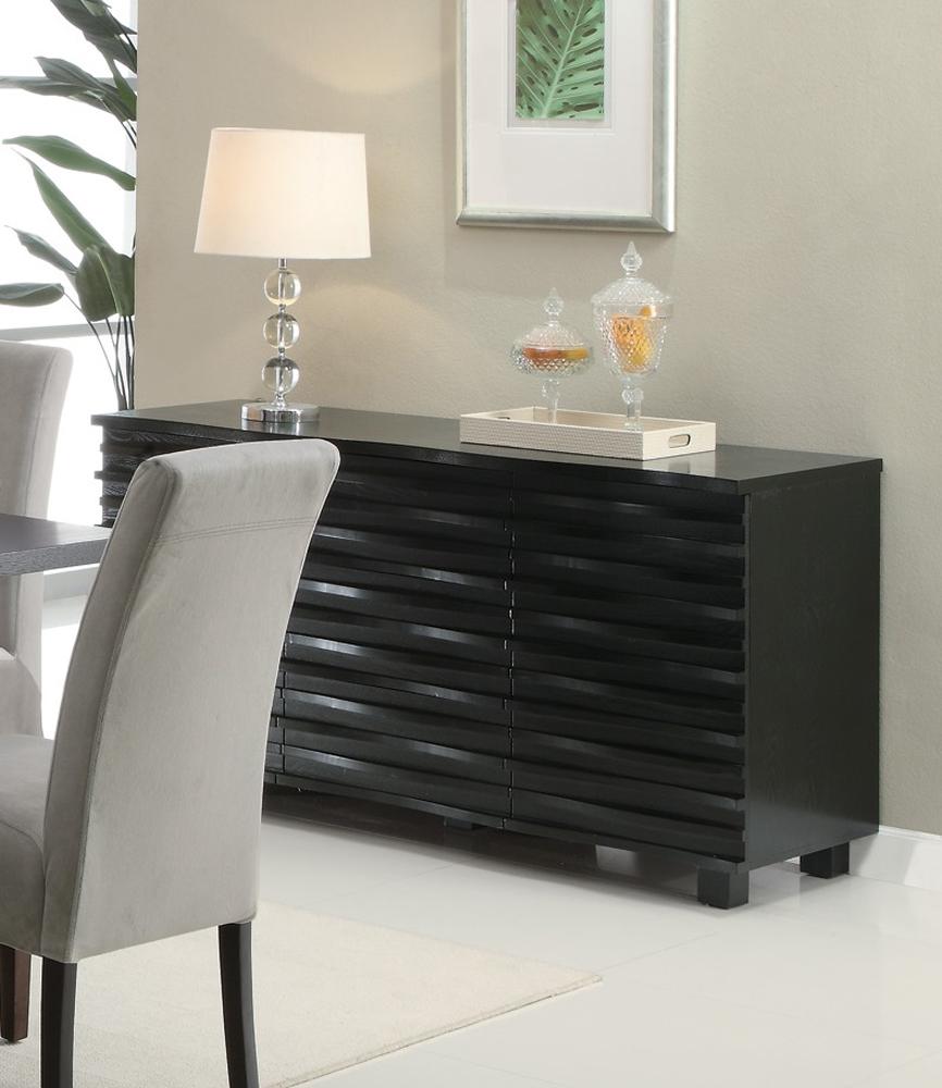 Coaster - Stanton Black Server - 102065 veiw 1