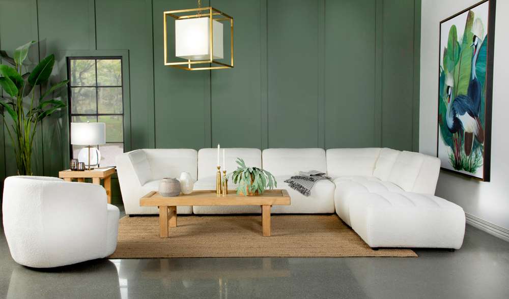 Coaster - Sunny 6Pc Sectional Set - 551621-SET veiw 5
