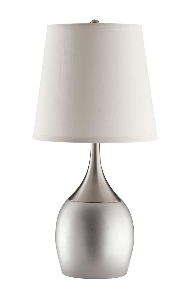 Coaster - Tenya Table Lamp (Silver/Chrome) (Set of 2) - 901471 veiw 1