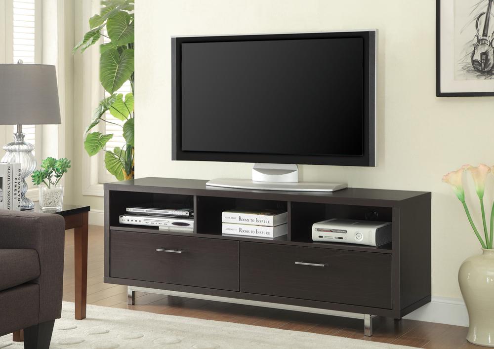 Coaster - Casey Tv Console (Cappuccino) - 701973 veiw 1