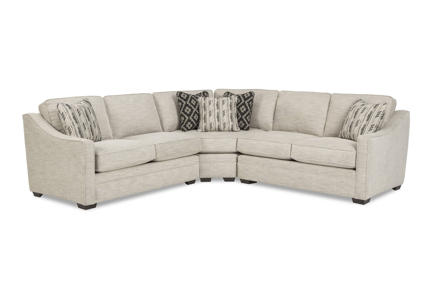 Craftmaster Furniture - 3 Piece Sectional in Chaplin 10 view 1