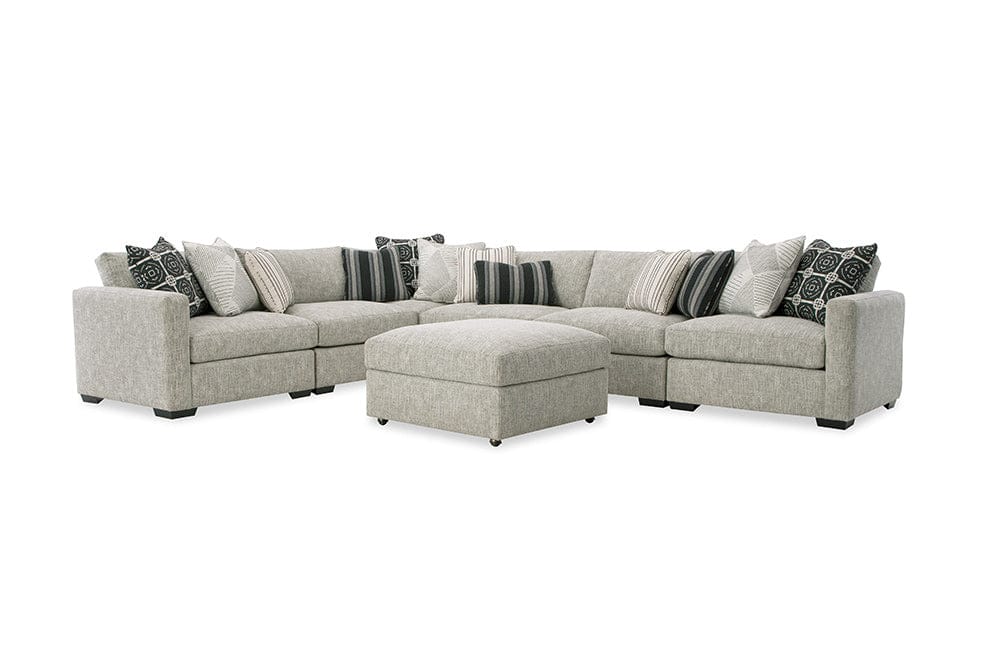 Craftmaster Furniture - 7 Piece Sectional in Rhodes 41 view 1