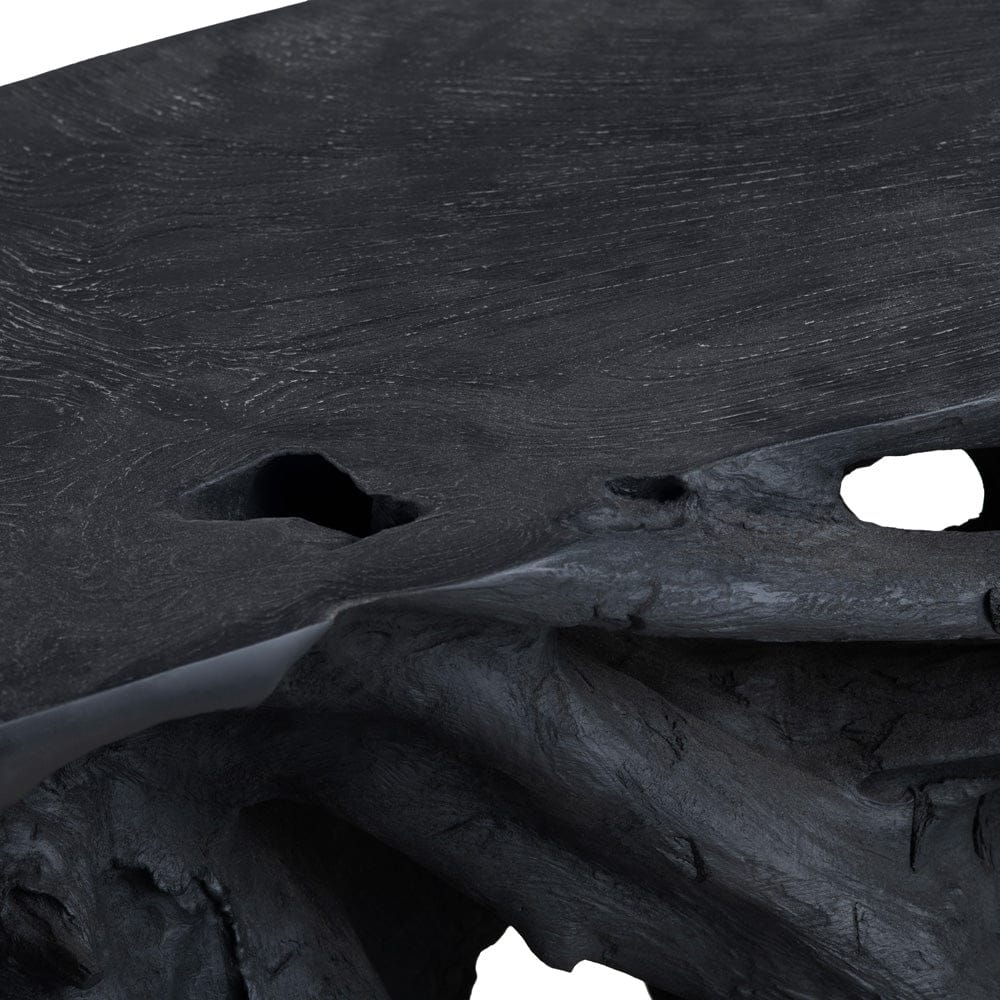 Crestview Collection - 64 in. Black Solid Wood Accent Console Sofa Table - CVFDR1018 view 3