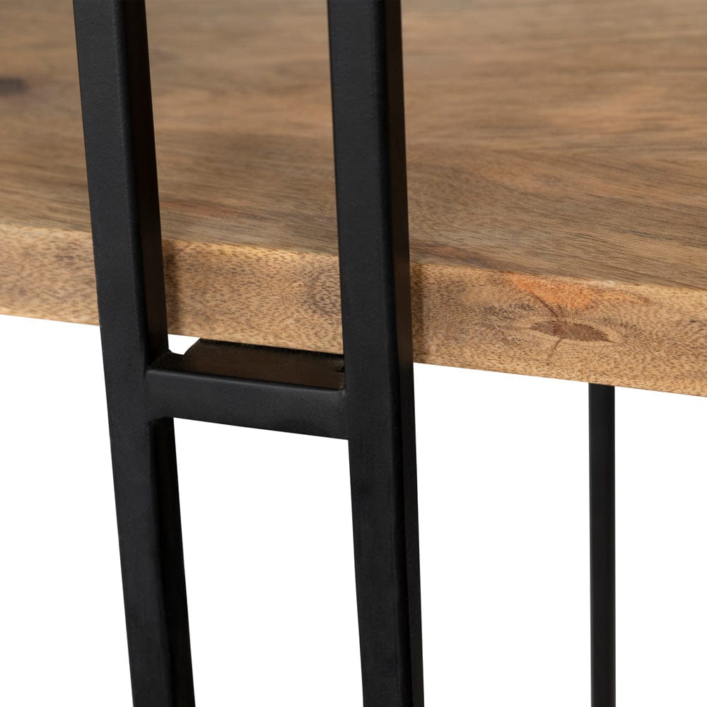 Crestview Collection - 78 in. Brown Solid Wood 5 Shelf Etagere - CVFNR919 view 3