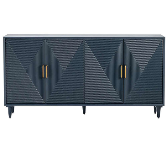 Crestview Collection - Arvada 4 Door Sideboard - CVFVR8316 veiw 2