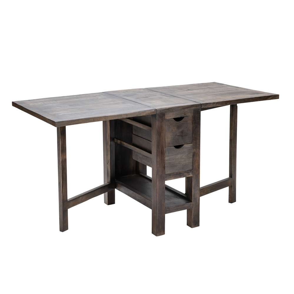 Crestview Collection - Barnwell Folding Dining Table - CVFNR872 veiw 1