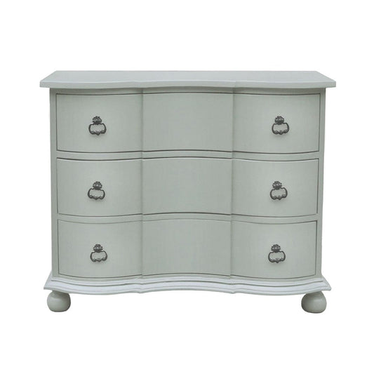 Crestview Collection - Beige Solid Wood 3 Drawer Accent Chest - CVFVR8439 view 2