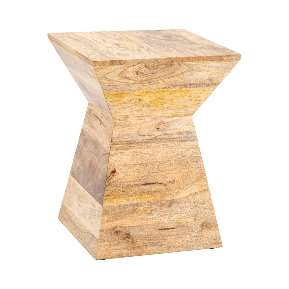 Crestview Collection - Bengal Manor Light Mango Wood Shaped Accent Table - CVFNR716 veiw 1