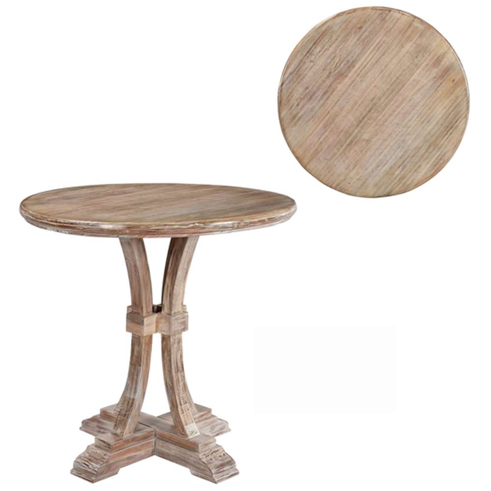 Crestview Collection - Bengal Manor Mango Wood Accent Table - CVFNR631 veiw 1