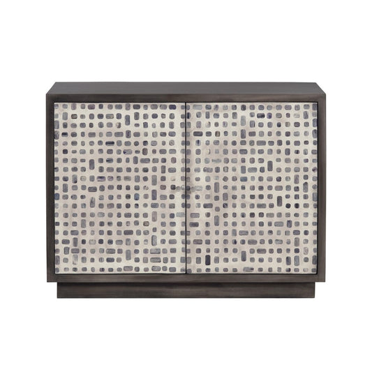 Crestview Collection - Brown Solid Wood 2 Door Accent Cabinet - CVFNR5233 view 2