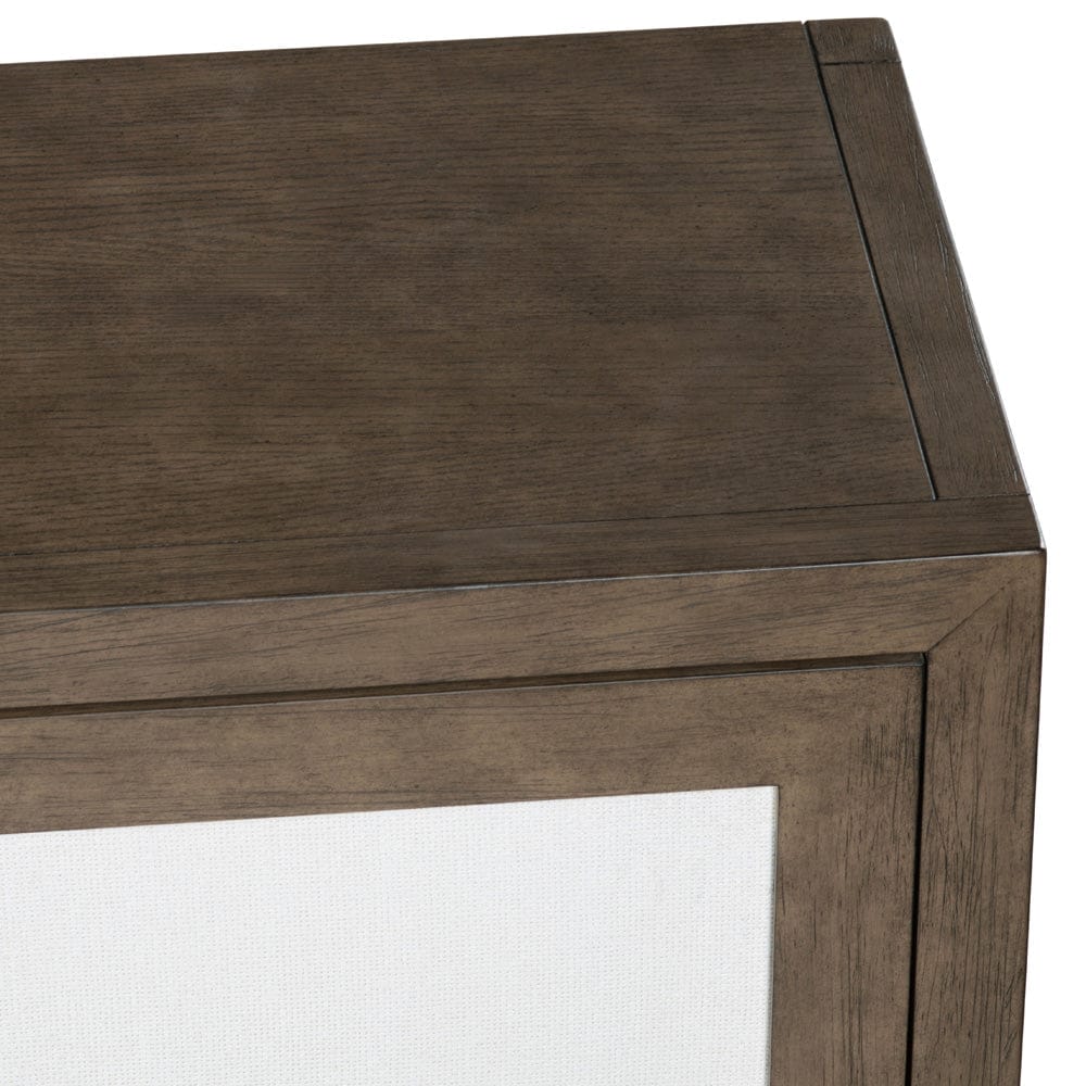 Crestview Collection - Finn 78 in. Brown Solid Wood 4 Door Media Credenza / Sideboard - CVFDR1204 view 4