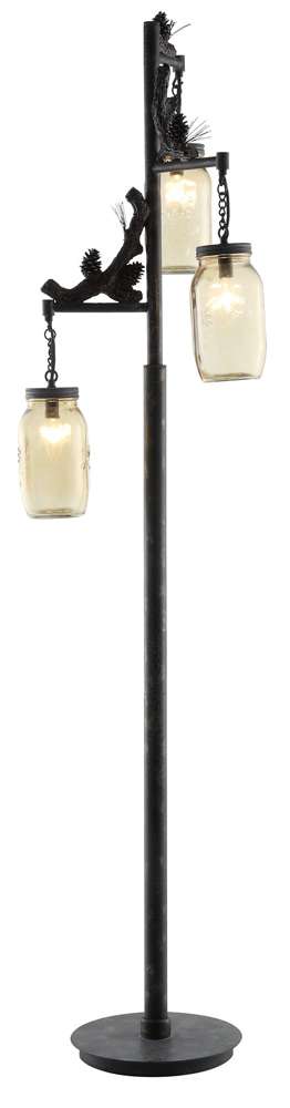 Crestview Collection - Fire Catcher Floor Lamp - CVAER740 veiw 1
