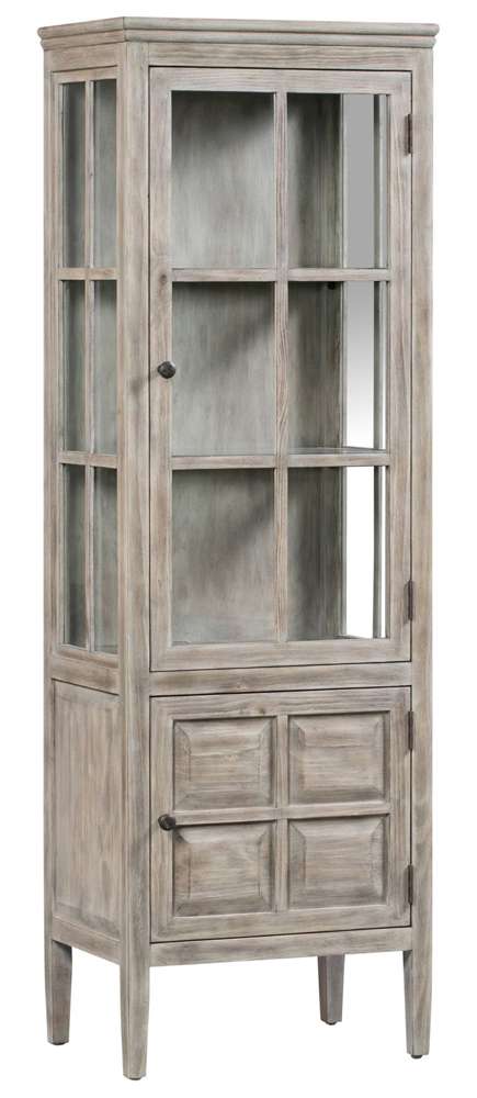 Crestview Collection - Hawthorne Estate 2 Door Glass Curio - CVFVR8001 veiw 1