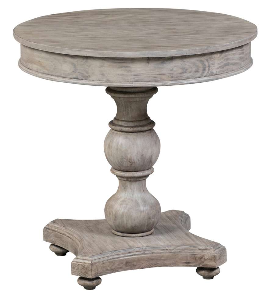 Crestview Collection - Hawthorne Estate Round Turned Post Accent Table - CVFVR8011 veiw 1