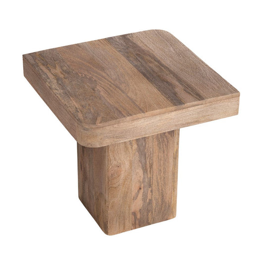 Crestview Collection - Lafayette Square Brown Solid Wood Accent End Table - CVFNR4627 view 2