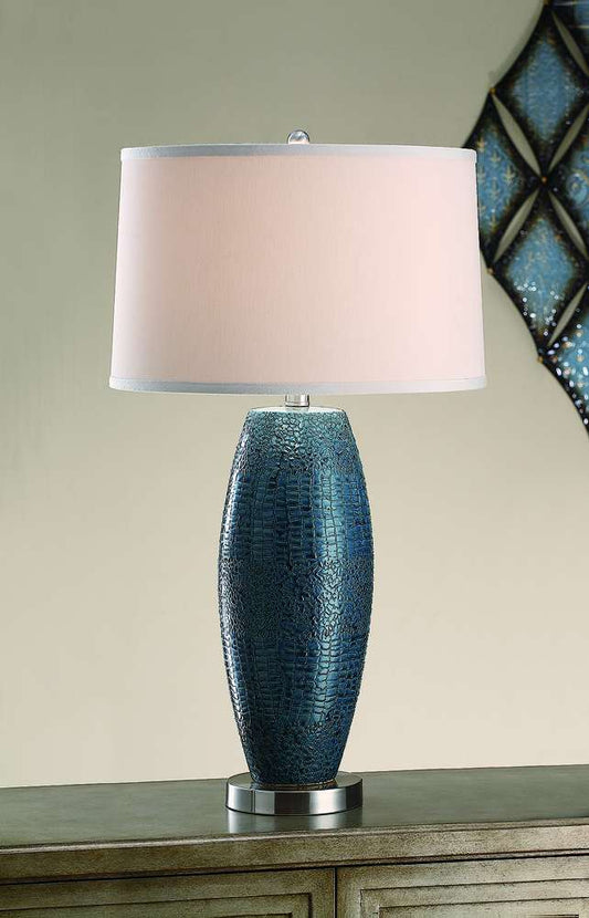 Crestview Collection - Melrose Blue Table Lamp (Set of 2) - CVAP1348 veiw 2