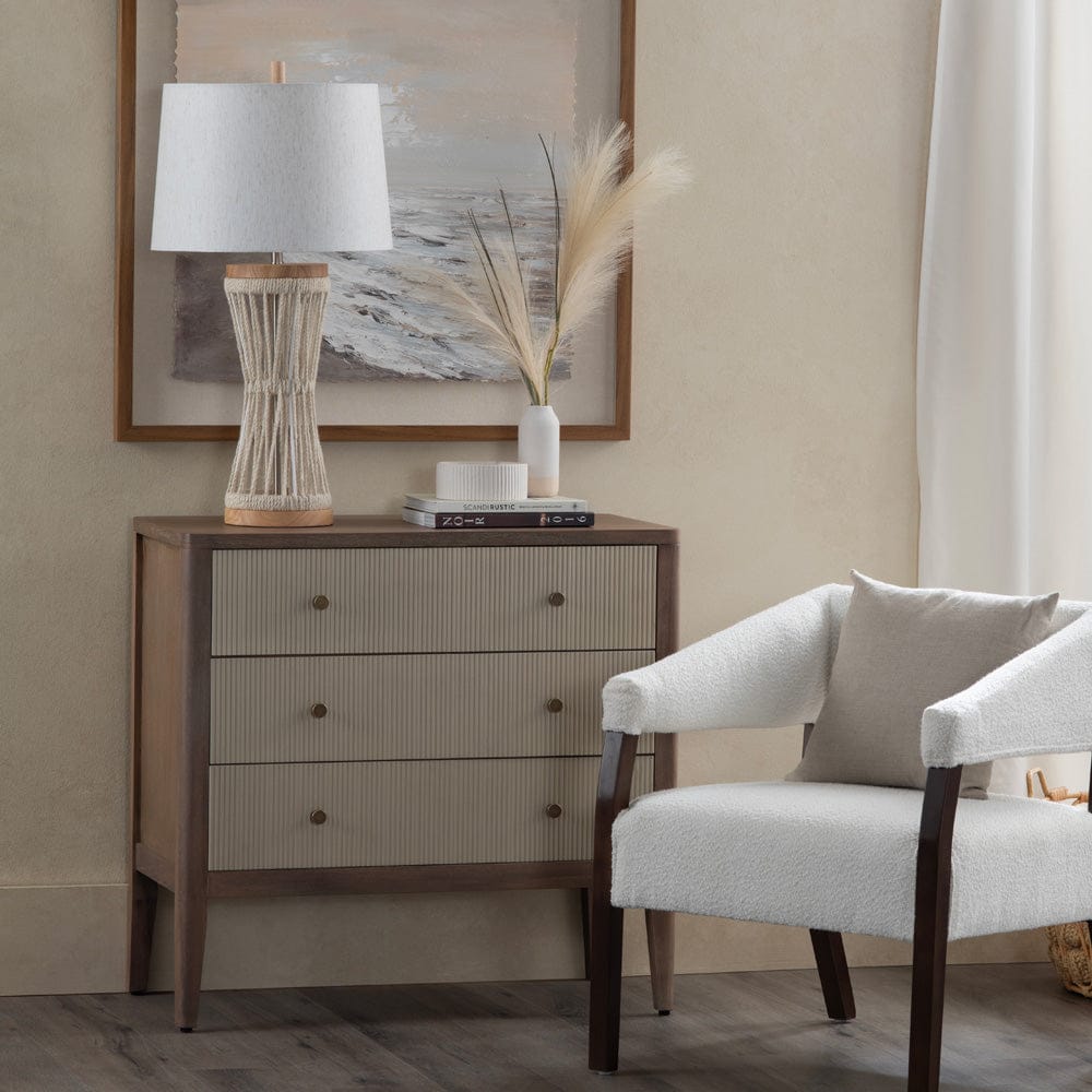 Crestview Collection - Montclair Brown Solid Wood 3 Drawer Accent Chest - CVFDR1046 view 6