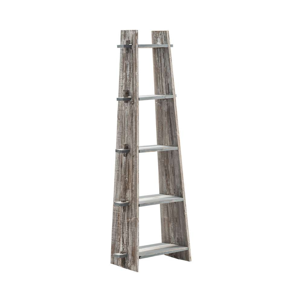 Crestview Collection - Nantucket Weathered Wood Etagere - CVFZR698 veiw 2