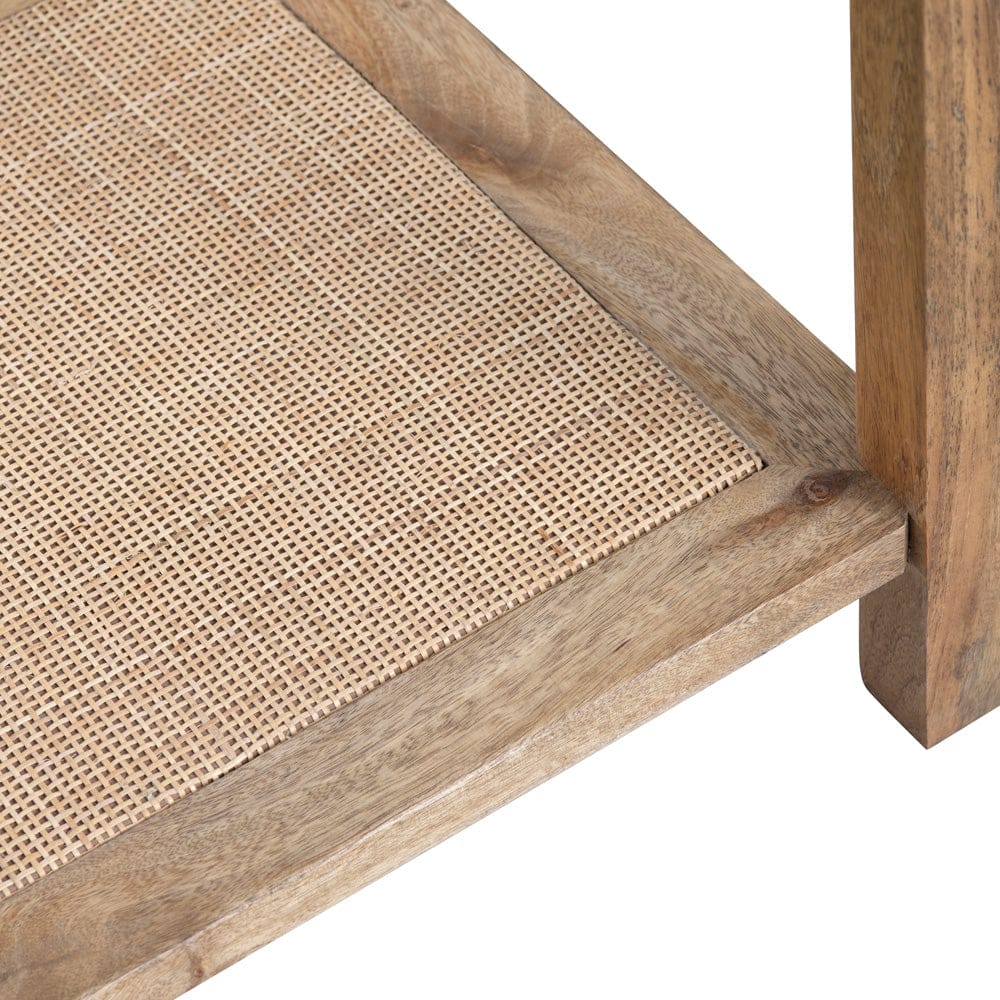 Crestview Collection - Rectangle Brown Solid Wood Accent End Table - CVFNR4527 view 4