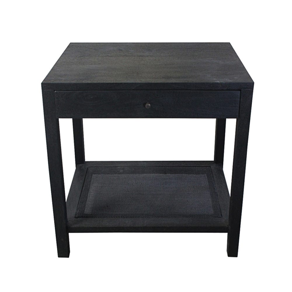 Crestview Collection - Square Brown Solid Wood Accent End Table - CVFNR4591 view 1