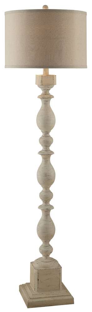Crestview Collection - Wood Post Floor Lamp - CVAUP960 veiw 1