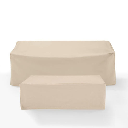 Crosley Furniture - 2Pc Outdoor Furniture Cover Set - Sofa & Coffee Table - MO75040-TA view 2