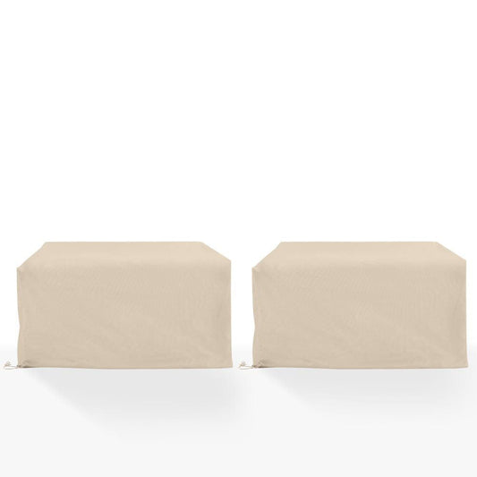 Crosley Furniture - 2Pc Outdoor Loveseat Furniture Cover Set - 2 Loveseats - MO75033-TA view 2